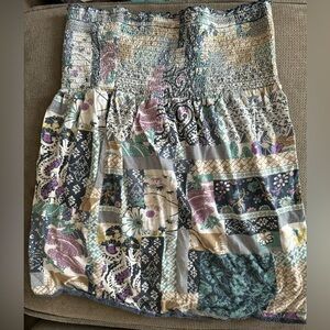 STYLE & CO., skirt mid length, SIZE SMALL, quilt pattern